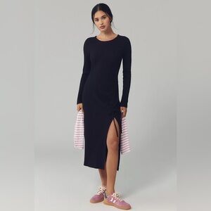 Anthropologie Long Sleeve Maxi Dress